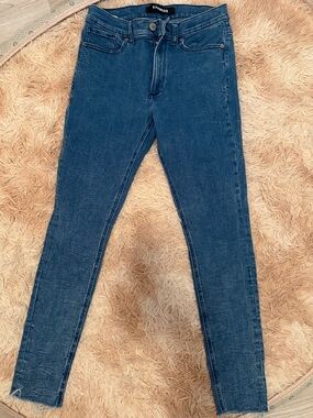 Express Women's Indigo Legging High-Rise Skinny Jeans